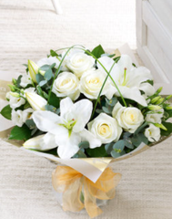 Deluxe Wonderfully White Hand Tied